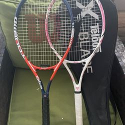 2 Tennis Rackets 