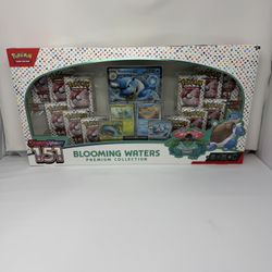 Pokemon 151 Blooming Waters Premium Collection Box Scarlet & Violet