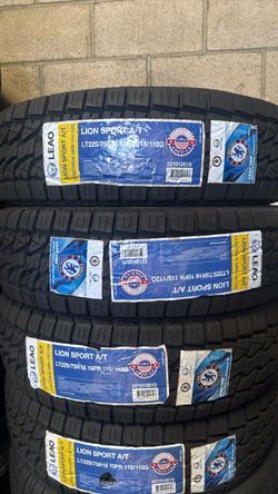 LT 225/75/16 Lion sport