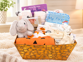 Halloween Baby Gift Basket