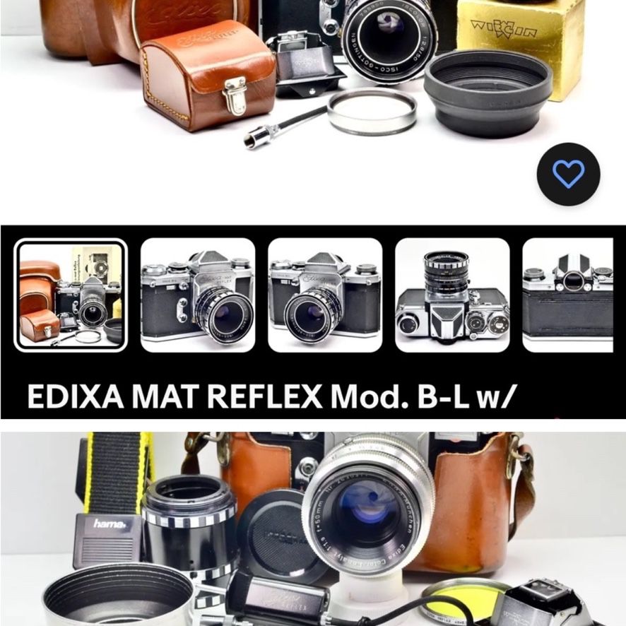 EDIXA mat Reflex Camera