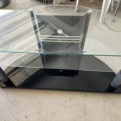 Glass Console And 60” Samsung Tv- Need Gone