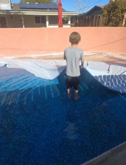 Metal pool