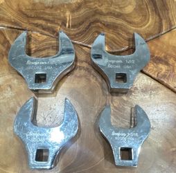 Snap-on SCO SAE 4pc Crowfoot Wrench Set 1-3/16 1-7/16 1-1/2 SCO38-52