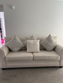 Sofa and chair