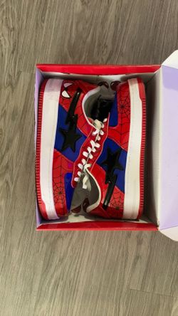 Bape spider man shoes