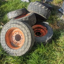 Bobcat Solid Wheels And Tires