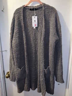 Merokeety gray sweater new with tags size xxl 