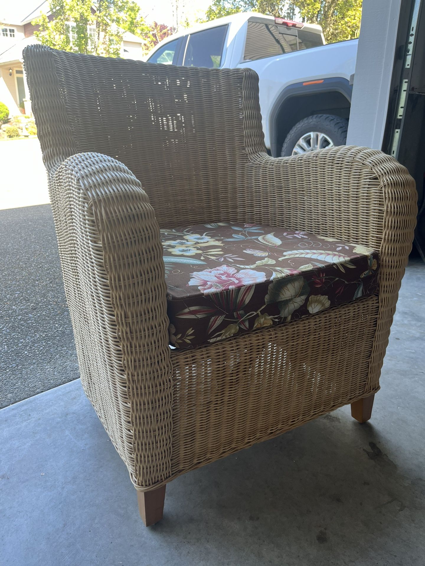 Rattan/Wicker Chair - Pier One