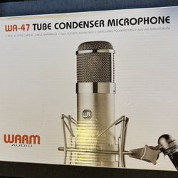 Warm Audio WA-47 Large-diaphragm Tube Condenser Microphone