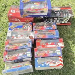 Nascars Cars  Dale Earnhardt #3 And Jr 