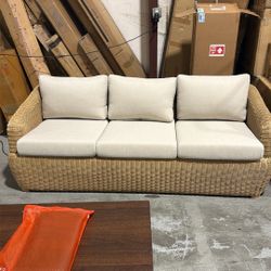 Wicker Sofa