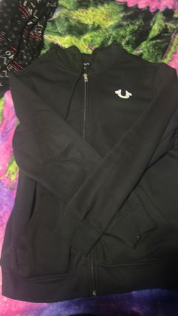 True Religion Black Full-Zip Track Jacket