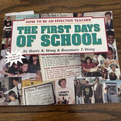 The First days Of school- How To Be An effective Teacher