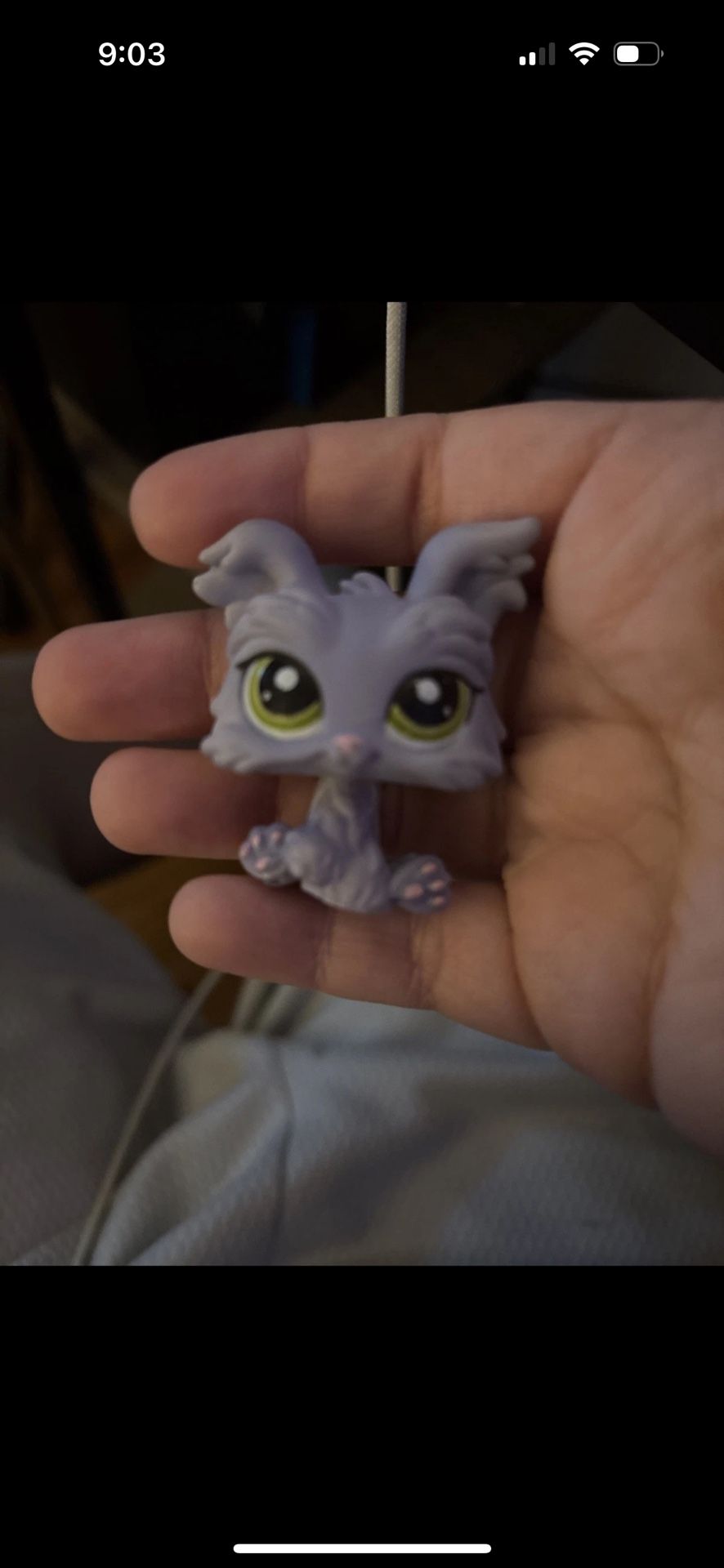 Littlest Pet Shop Dog Yorkie Lavender