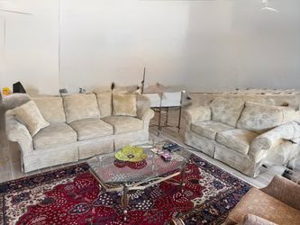 Flexsteel sofa and loveseat