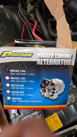 Alternator,one hundred and forty amplifier