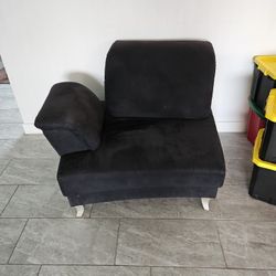 Copenhagen Black Armchair With Interchangeable Chshions