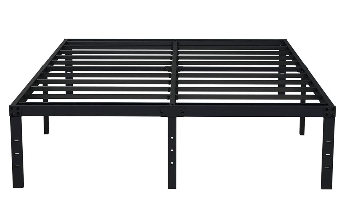 14” King Bed Platform Bed frame