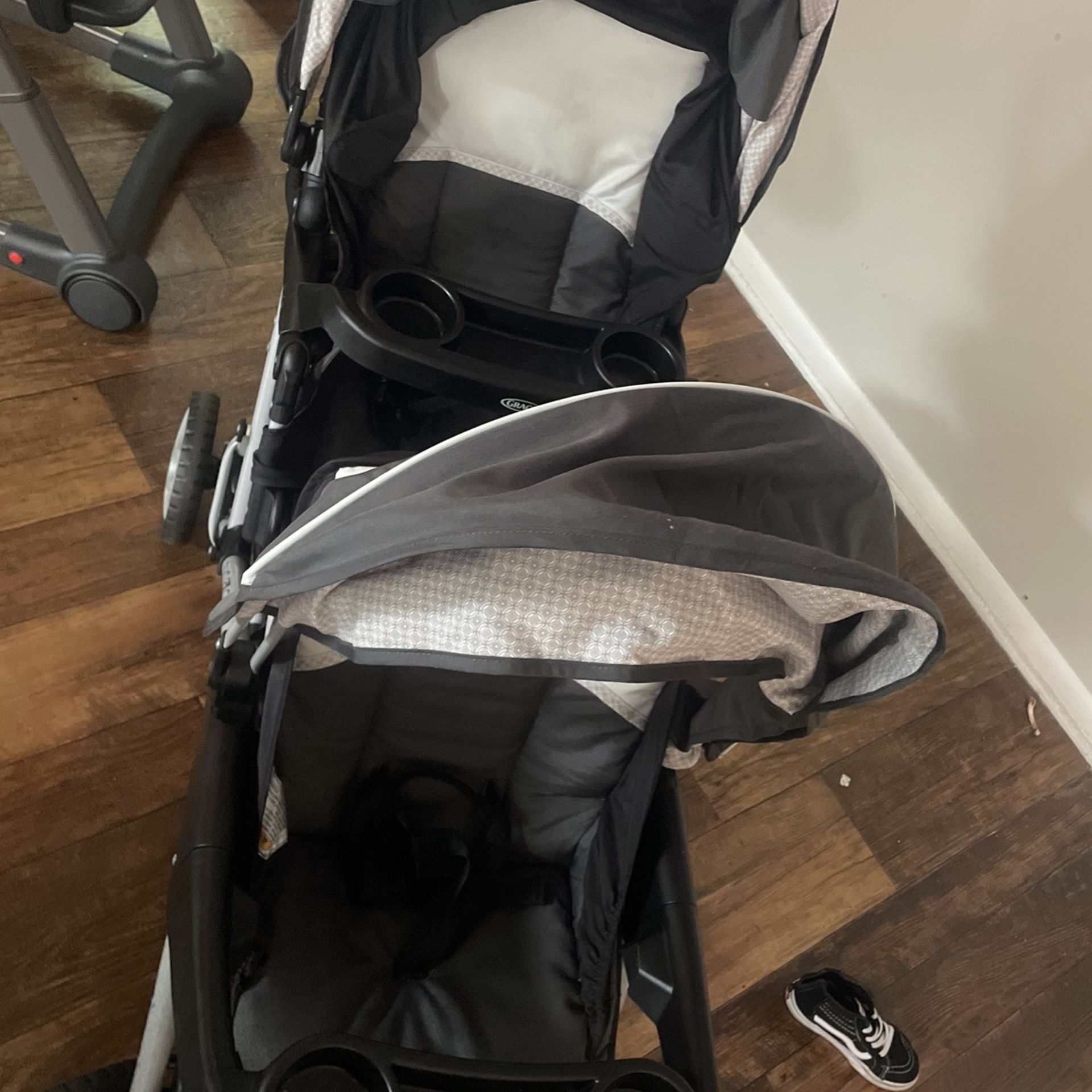Double Stroller And High Chair