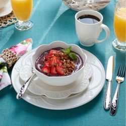 Princess House Marbella 16 Piece Dinnerware Set