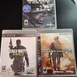 PS3 CALL OF DUTY LOTBOF 3 GAMES #A0639