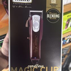 Wahl cordless magic clip clippers