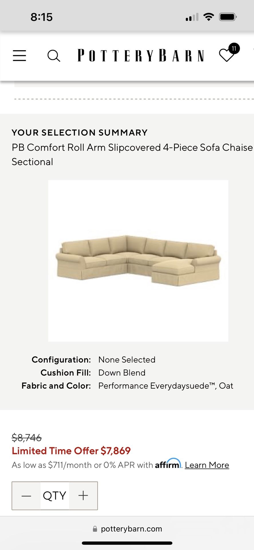 Pottery Barn Sectional for Sale in Virginia Beach, VA OfferUp