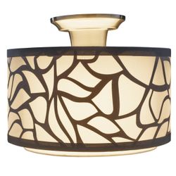 LED 12V RV Dinette Ceiling Light Brushed Nickel