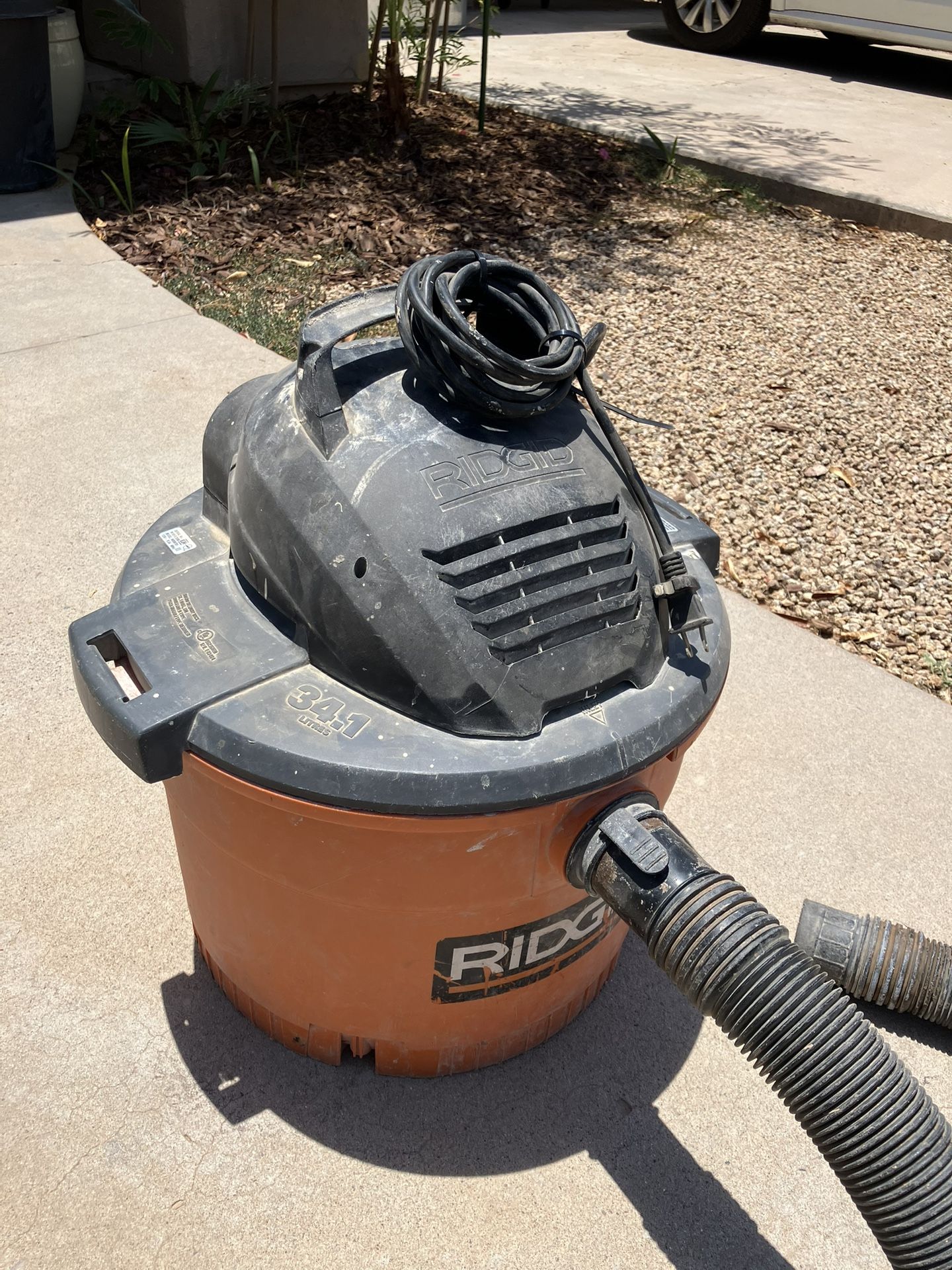 Ridgid 9 Gallon Shop Vac Vacuum
