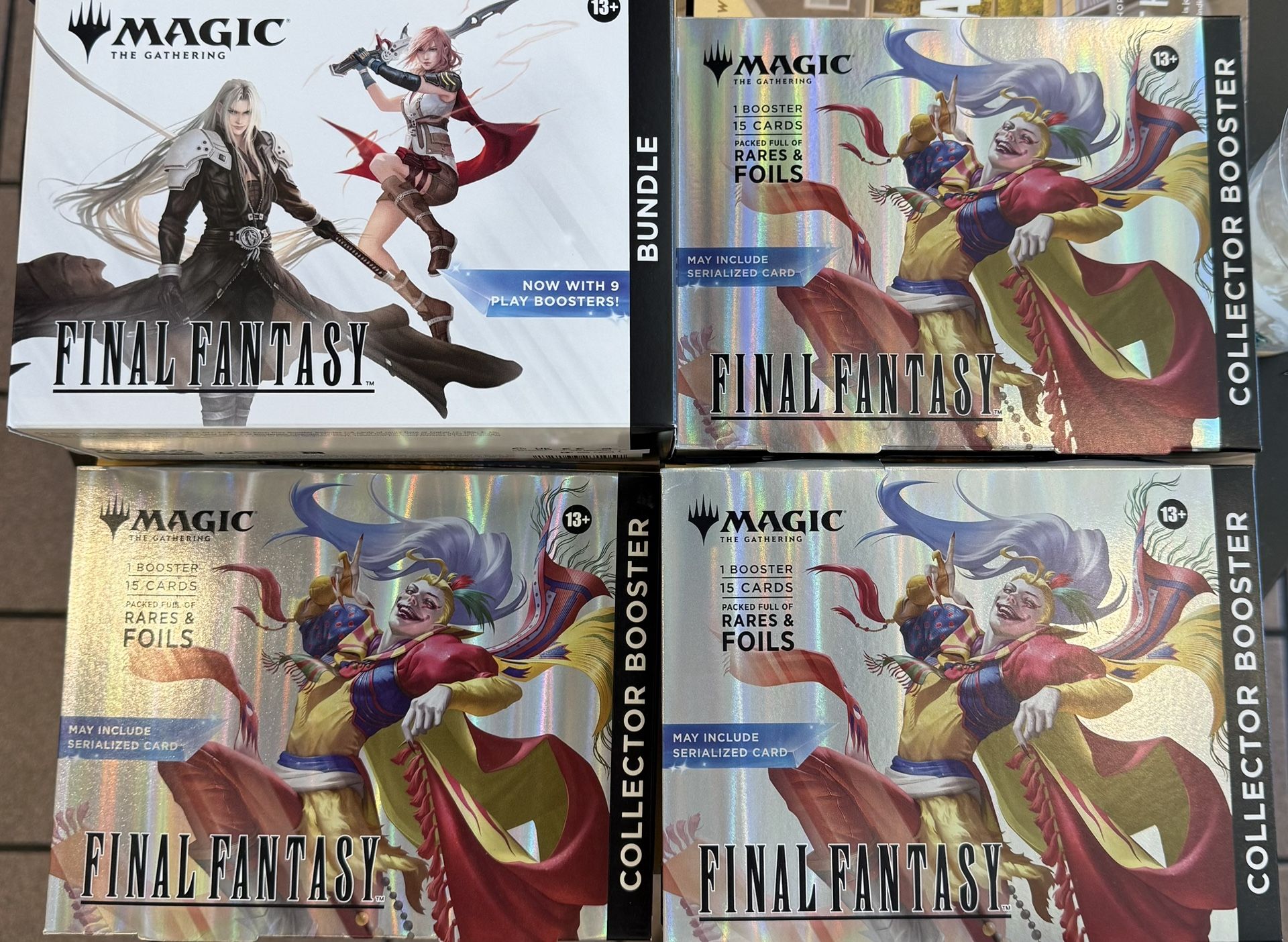 Final Fantasy Magic Gathering Bundle And Collector Booster