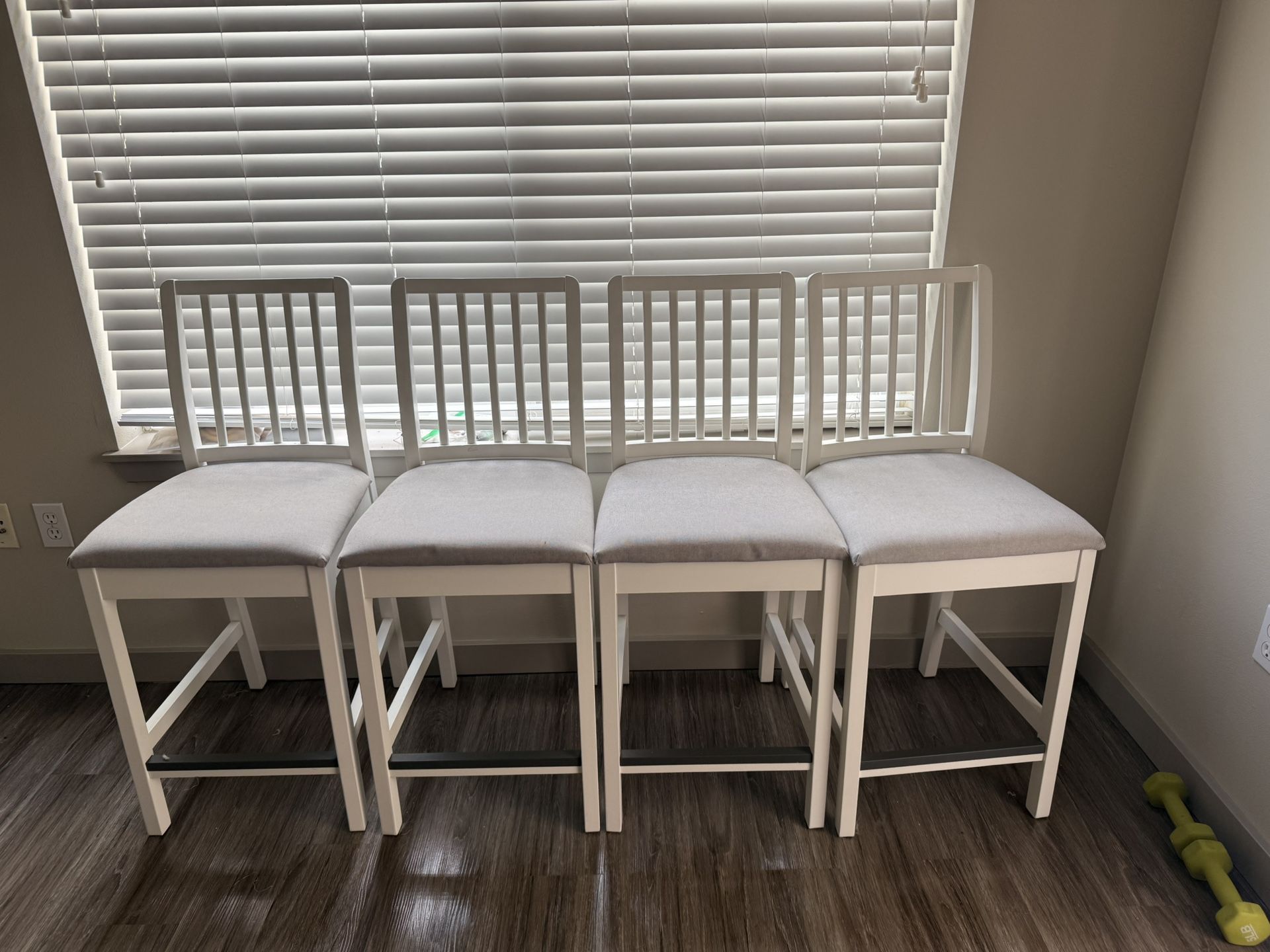 White Barstool Chairs