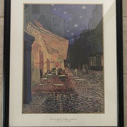 Framed  Vincent Van Gogh Café At Night