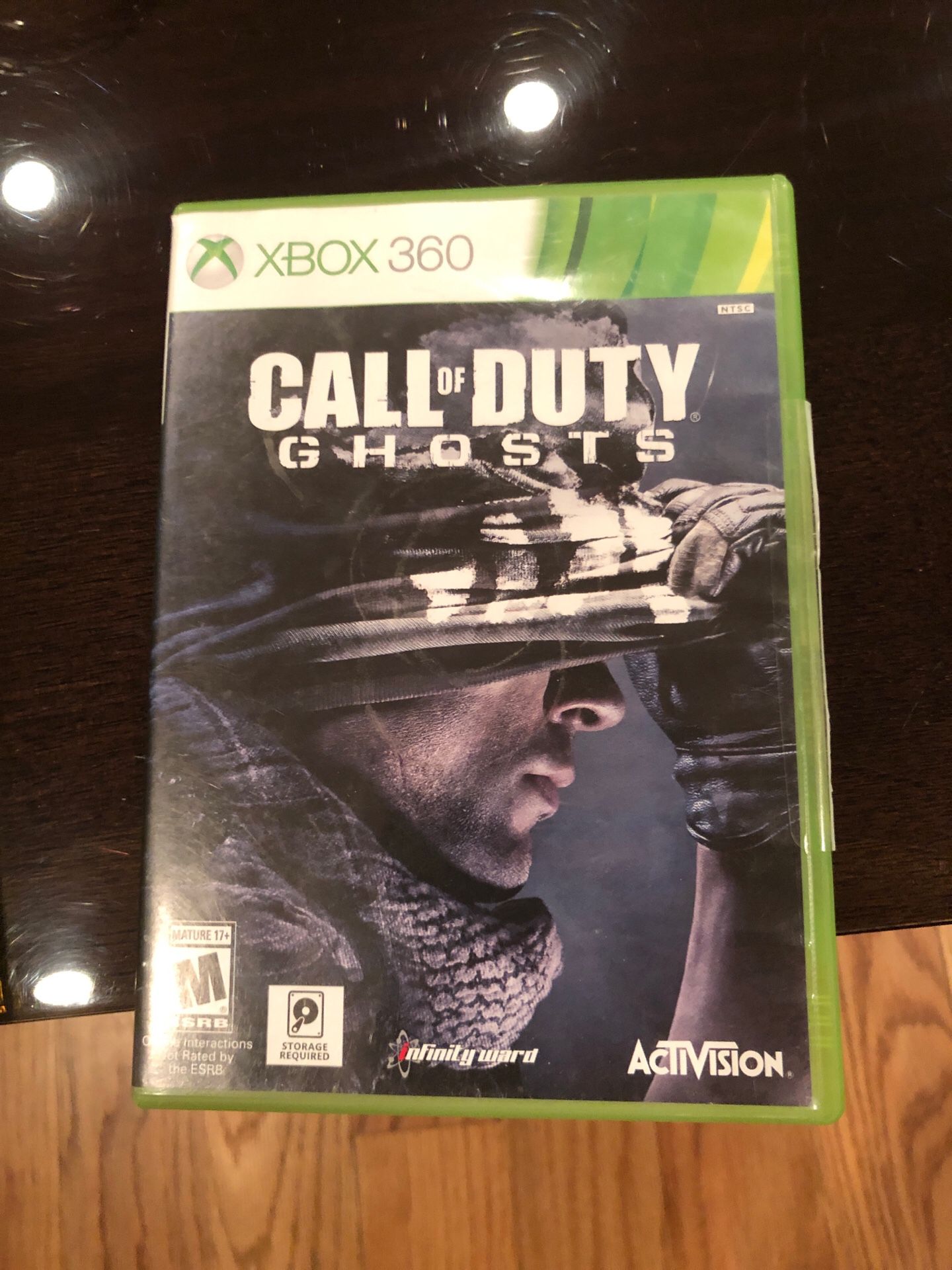 Call of duty ghost Xbox 360 game