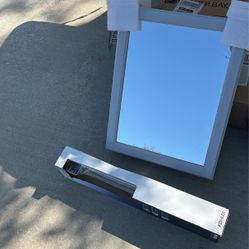 Bathroom Mirror With Cabnit