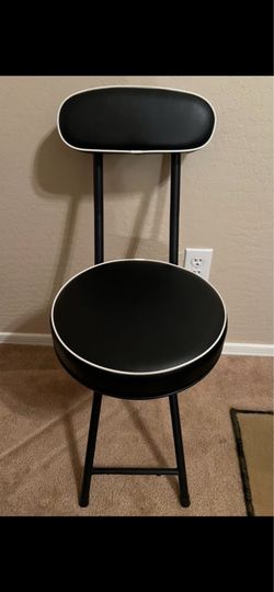 Cushioned Padded Folding Stool