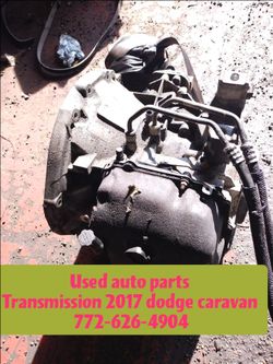 Transmission 2017 dodge caravan