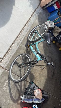 Light Blue Mountain Bike For Sale