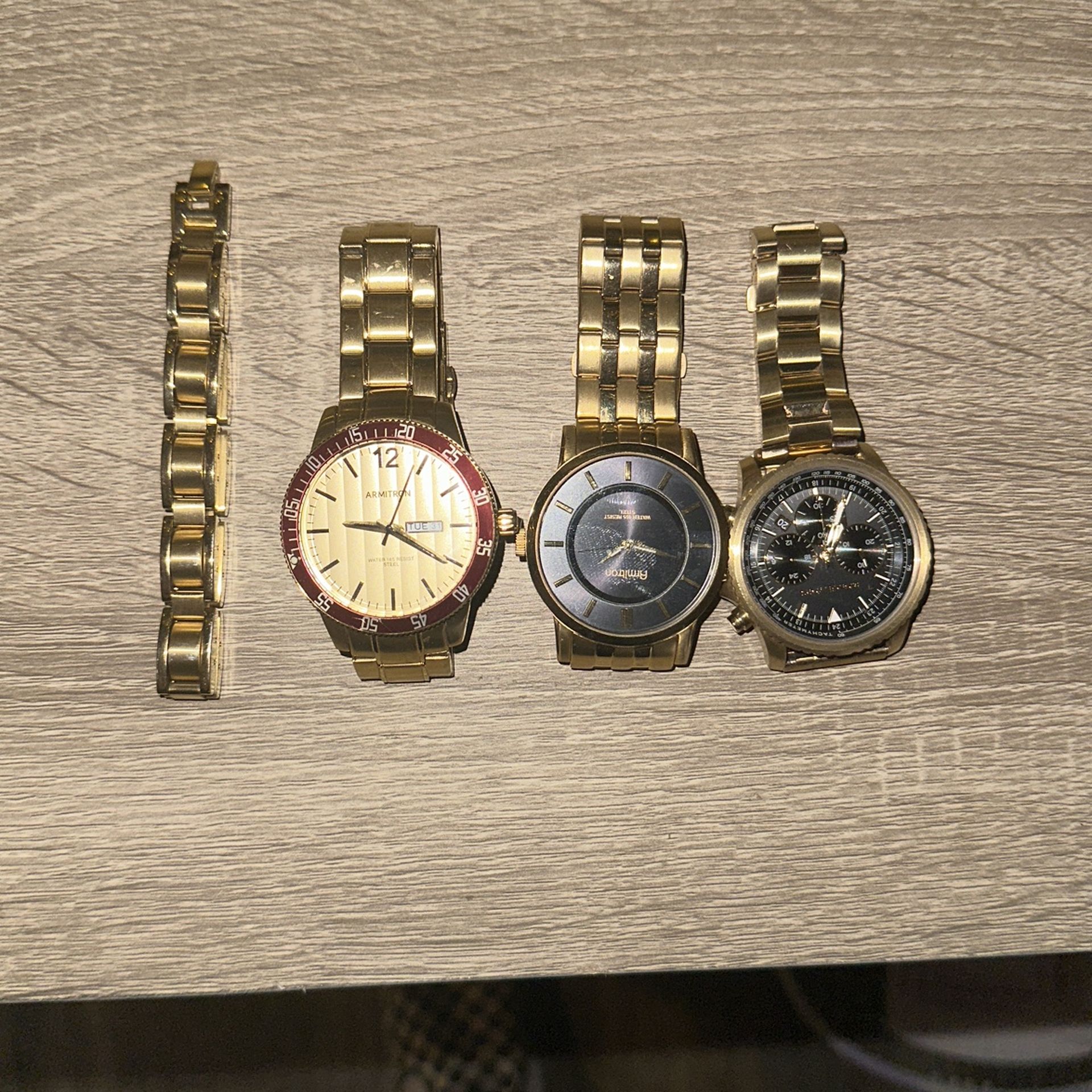 Gold Plated Watch Lot