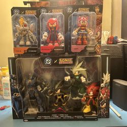 DC X Sonic Figure Lot
