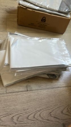100 pcs poly mailer package plastic wrap 6x9”