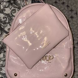 Juicy Couture Backpack + Wallet