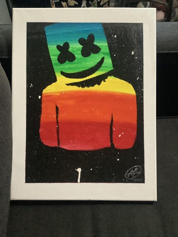 Marshmello Painting
