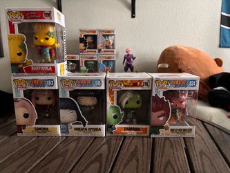Funko Pop! The Simpsons, Naruto Shippuden, and Dragon Ball Super Collection