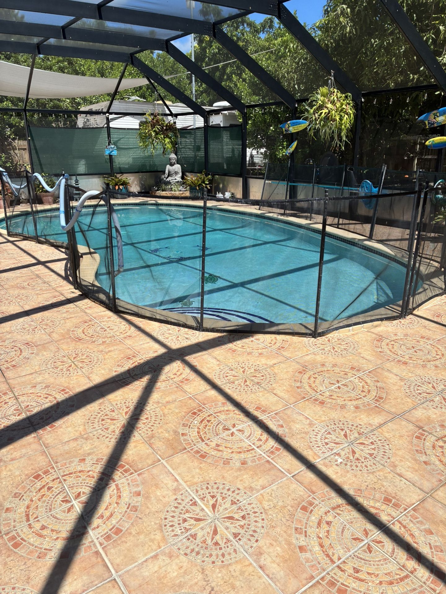 pool fence