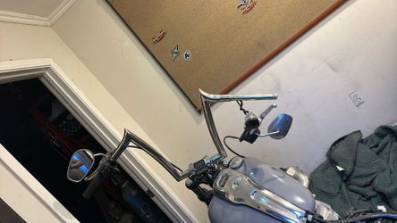 15” handle bars harley