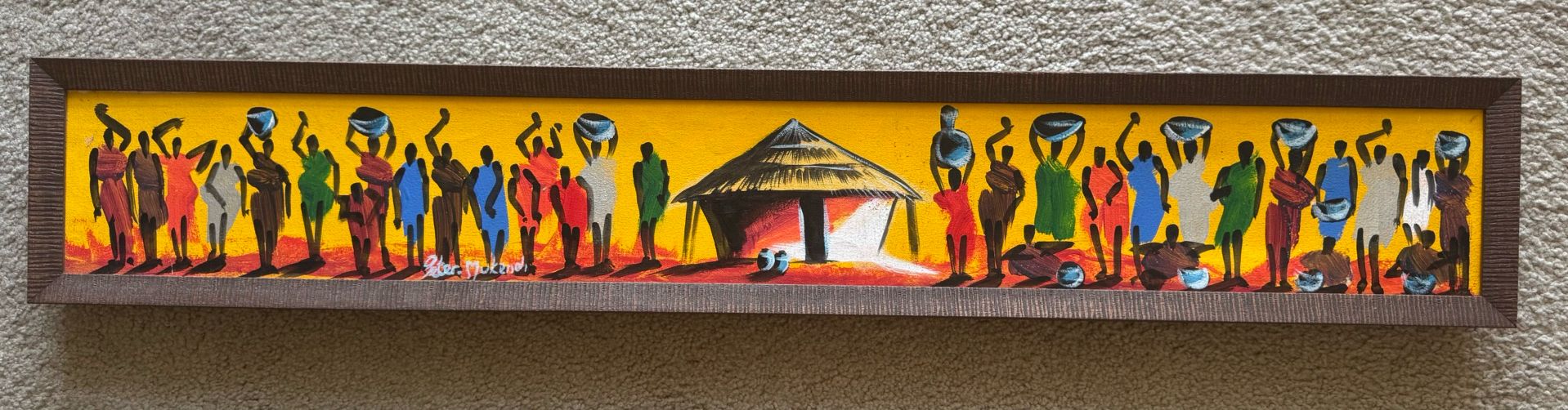Original Zambian Oil Painting