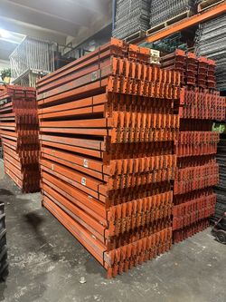 8ft X 3in Pallet Rack Beams 