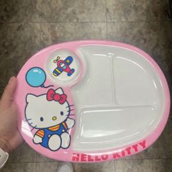 Hello Kitty Plate