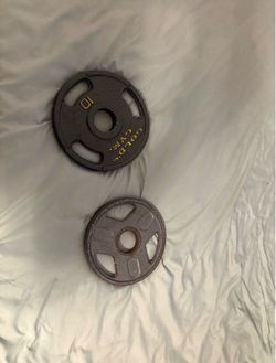 olympic plate 10 and 5 lb for 30$